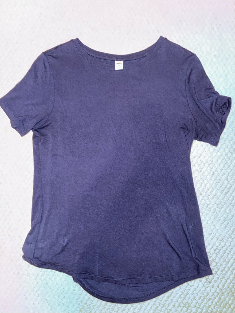 Old Navy Women's Short-Sleeve Tee in Navy Blue